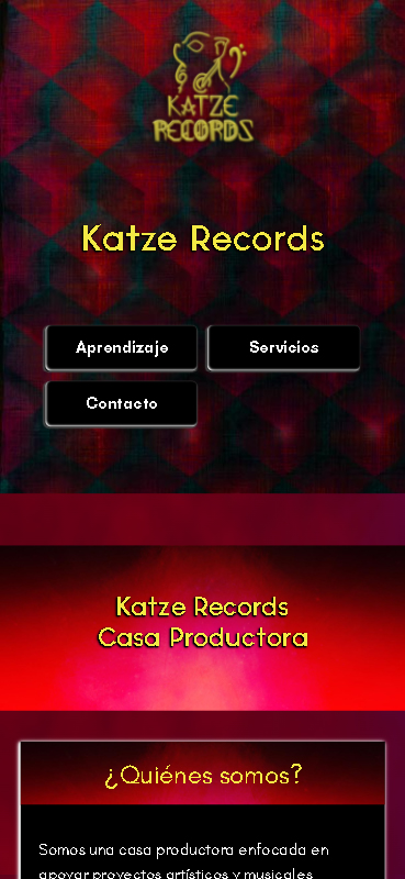 katzeRecordsComMobile